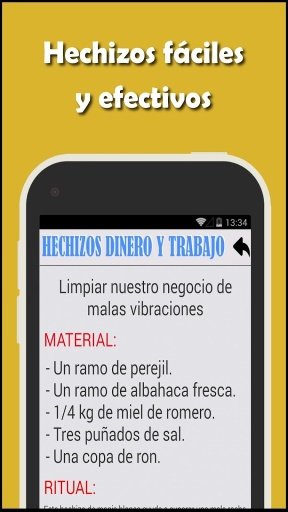 Hechizos dinero y trabajo截图1