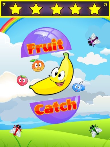 Fruit Catch - Rainbow Fun Game截图6