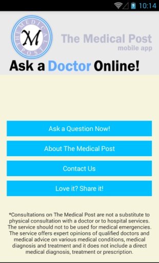 Ask a Doctor Online!截图2