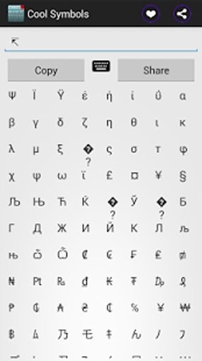 Cool Symbol - Keyboard TextArt截图1