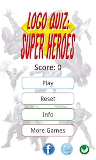 Super Heroes Guess the Logo截图1