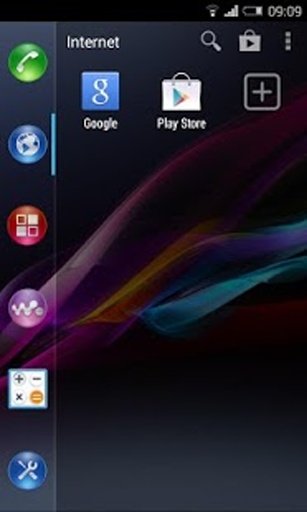 Xperia Z1 smart launcher theme截图3