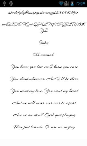 Handwrite Pack2 FLIPFONT&reg; FREE截图10