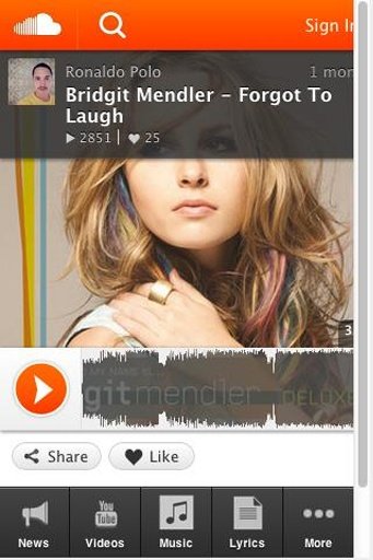 Bridgit Mendler Total Fan App截图1