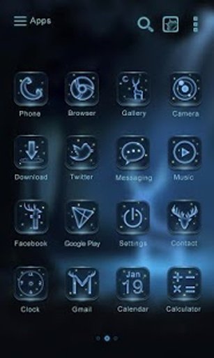 (FREE) Deer 2 In 1 Theme截图1