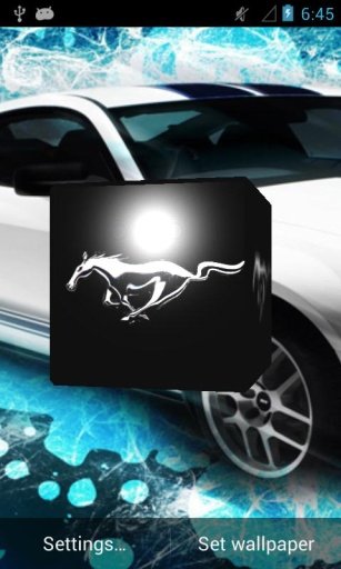 Mustang 3D Live Wallpaper截图6