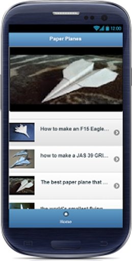 Paper Plane Instructions Video截图2