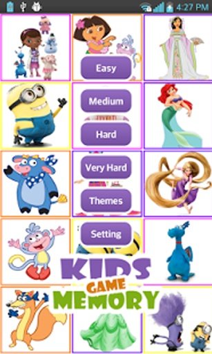 Matching Game for Kids: Cartoons截图3