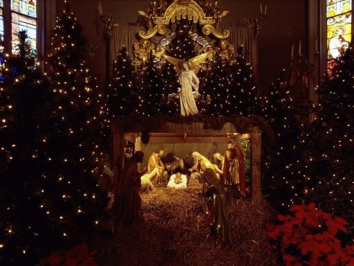 Christmas crib wallpaper截图2