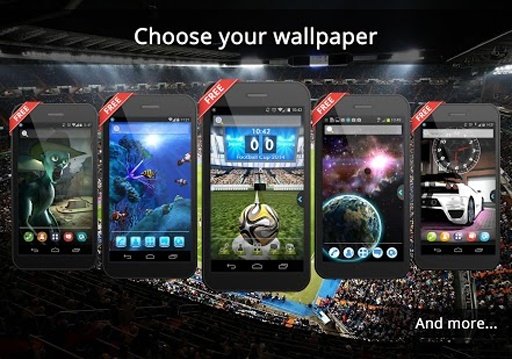 UR 3D Football Cup Live Theme截图2