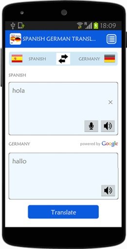Spanish German Translator截图6