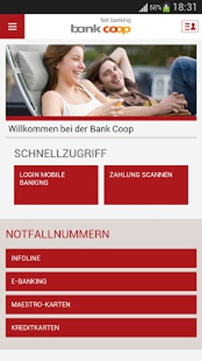 Bank Coop App截图5