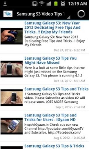 Samsung Galaxy S3 Tips Tricks截图9