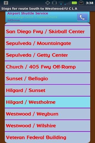 L.A. Metro Bus Schedule截图5