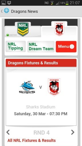 Dragons NRL News截图8