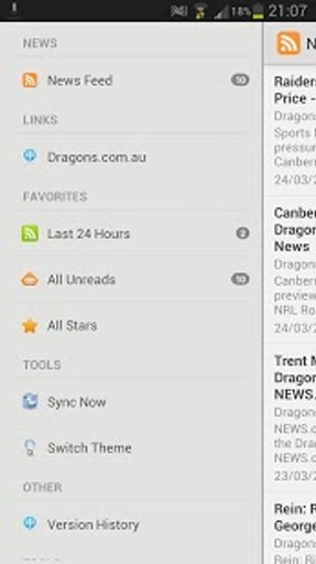 Dragons NRL News截图9