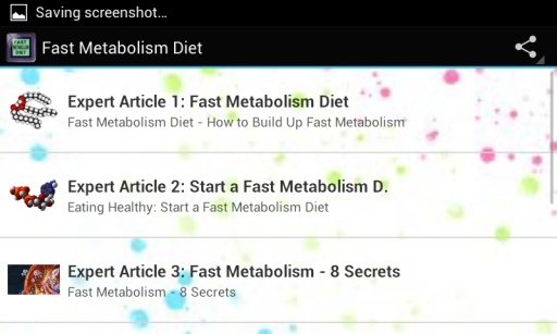 Fast Metabolism Diet Tips截图1