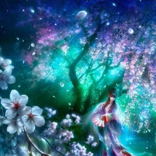 3D Sakura Magic Live Wallpaper截图2