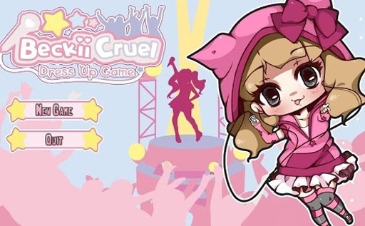 Beckii Cruel Dress Up Game截图6