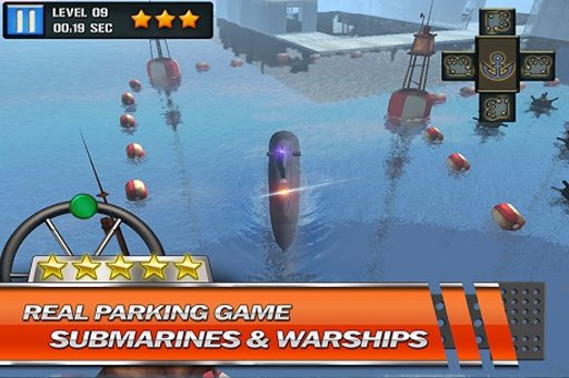 Submarine 3D Navy NFS Parking截图5