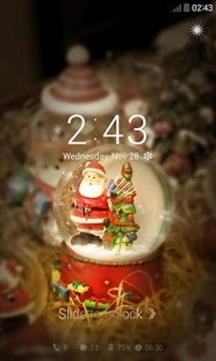 X-mas Photo Dodol Locker Theme截图5