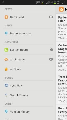 Dragons NRL News截图7