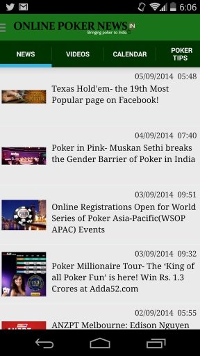 Online Poker News截图1