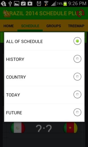 Brazil 2014 Schedule Plus截图3