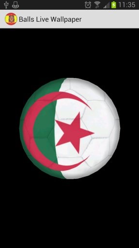 3D Ball Algeria LWP截图5