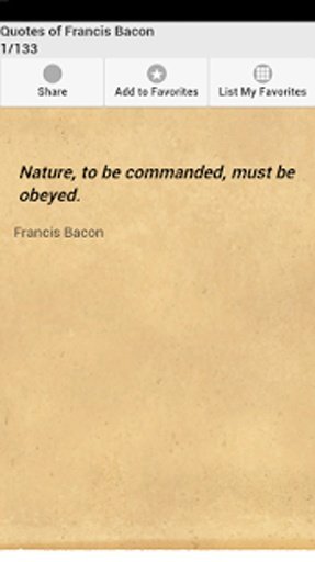 Quotes of Francis Bacon截图1