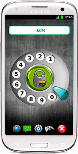 Old phone Dialer Screen Lock截图2