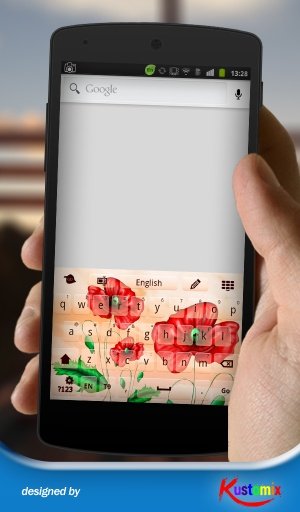 Poppy Flowers Keyboard截图5