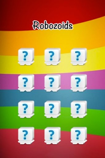 Robozoids - Jogo de Mem&oacute;ria截图2