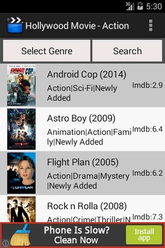 Hollywood Free Full Movies截图4