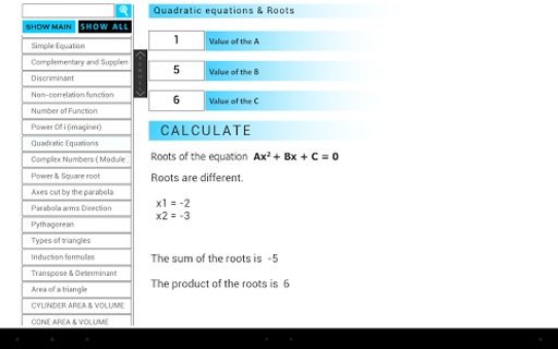 Mathematics Pro截图3