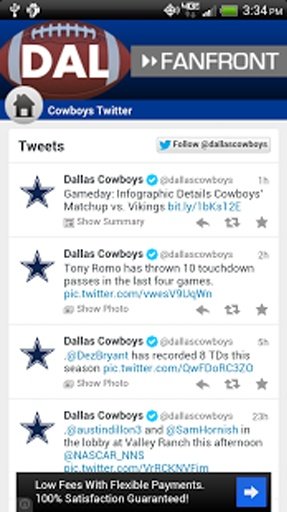 Cowboys FanFront截图1