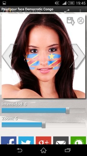 Paint face Democratic Congo截图1