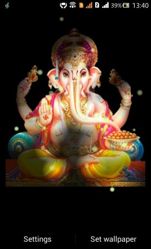 Ganesh FireFlie Live Wallpaper截图1