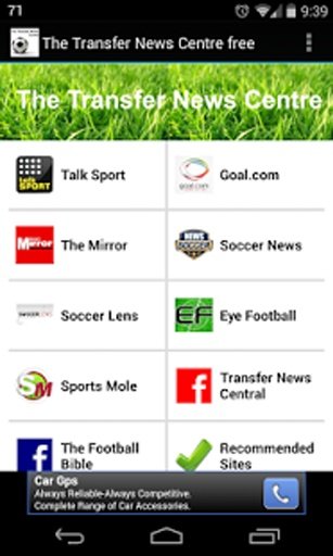 The Transfer News Centre Free截图3