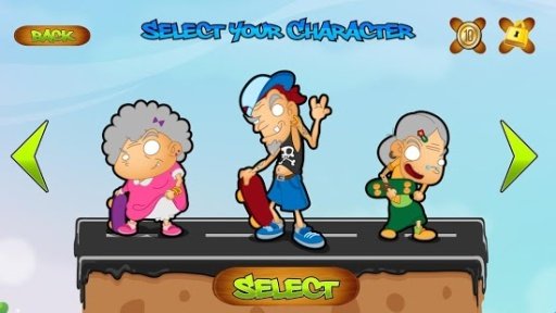 Angry Grandma Skater截图2