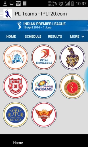 IPLT20 scores and news截图3