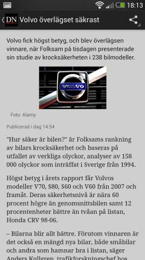 DN.se Dagens Nyheter截图2