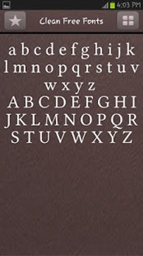 Clean Free Fonts Style截图4