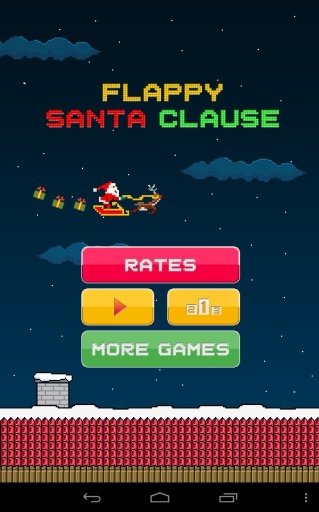 Flappy Santa Claus截图4