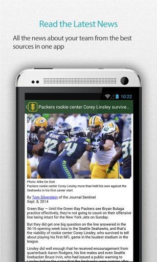 Green Bay Football Alarm截图3