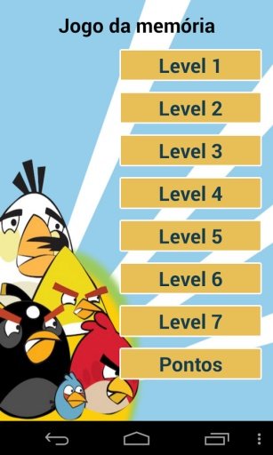 Memória Angry Birds截图6