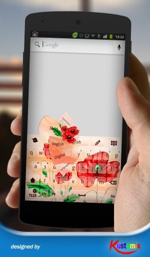 Poppy Flowers Keyboard截图6