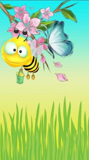 Spring Bee HD Live Wallpaper截图3