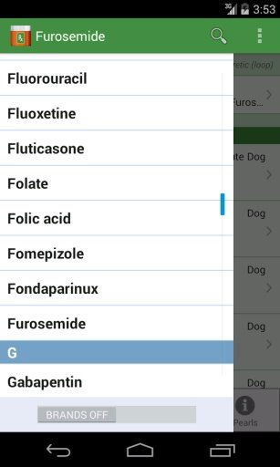 Vet Drug Index截图1