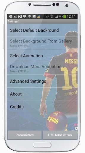 Lionel Messi LWP Free截图1